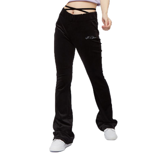 FUBU Γυναικείο κολάν Signature Velours Flared Leggings